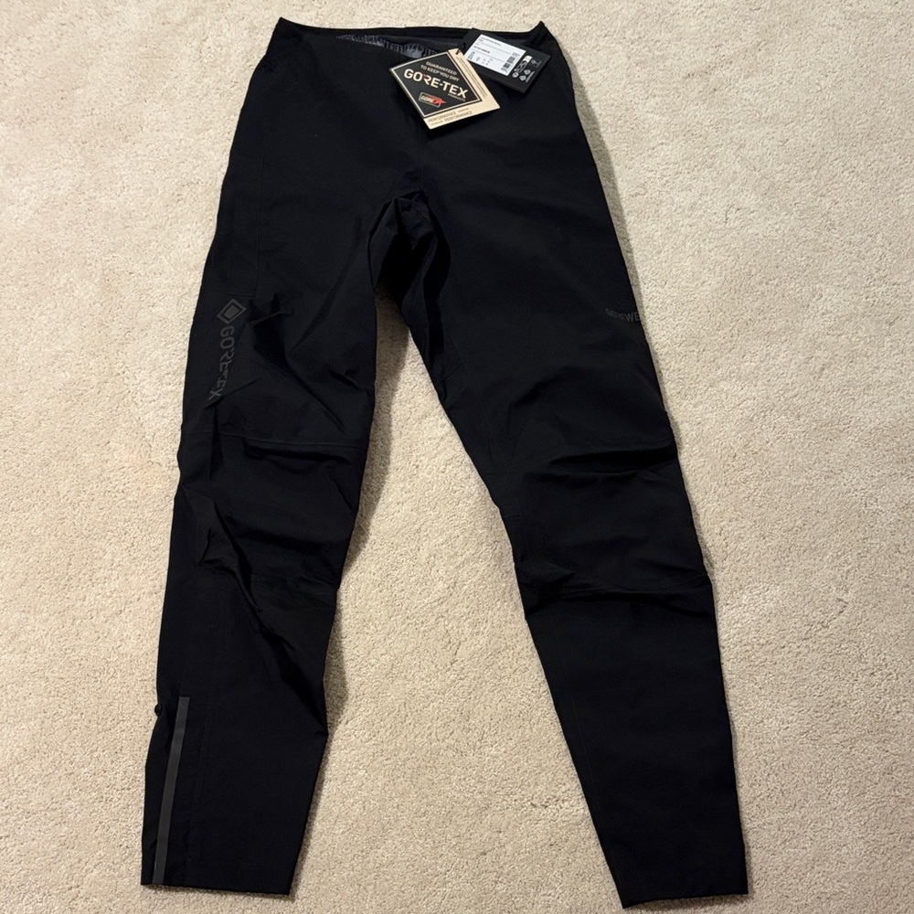High quality waterproof black GOREWEAR pants